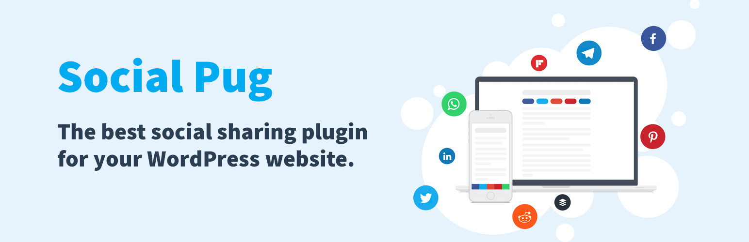 social pug social media plugin wordpress