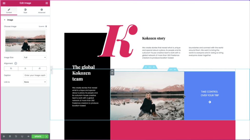 elementor page builder
