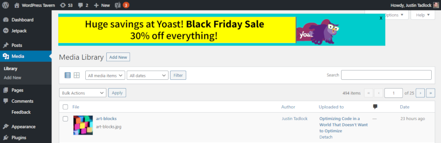 Black Friday banner