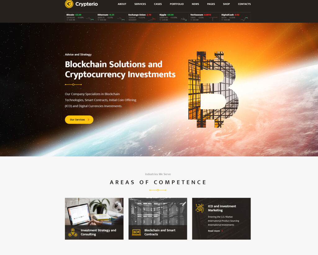 cryptocurrency thema's