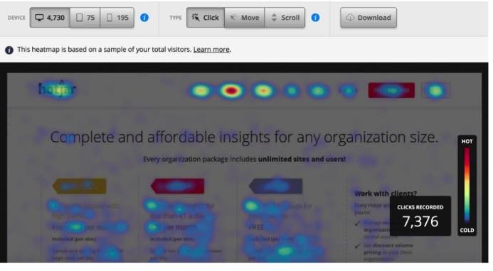 heatmaps in wordpress