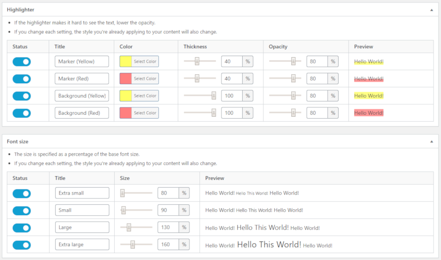 richtext extension plugin