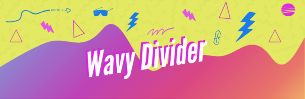 Wavy Divider plugin