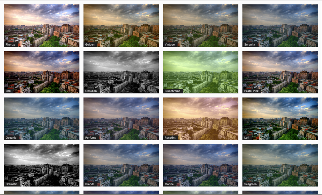 Image Filters plugin